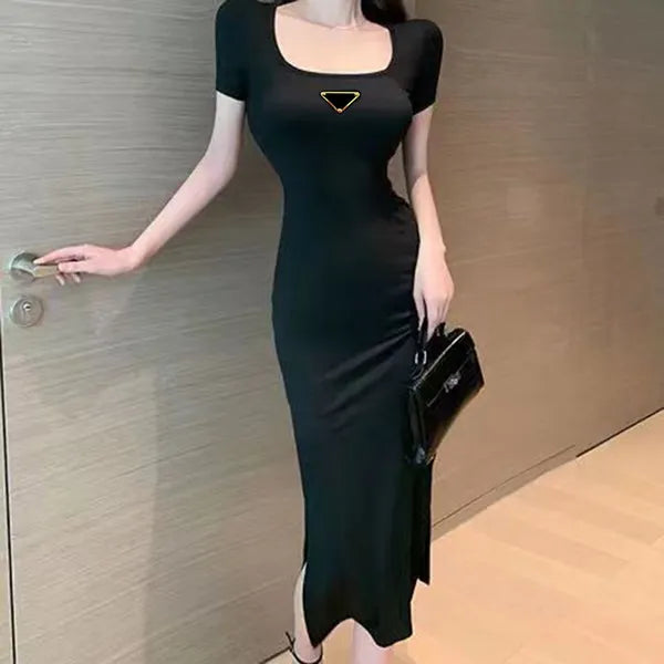 Womens Casual Dresses Sleeveless Shirts Tops Flat Skirts Woman Slim Outwears Summer Dress S-L